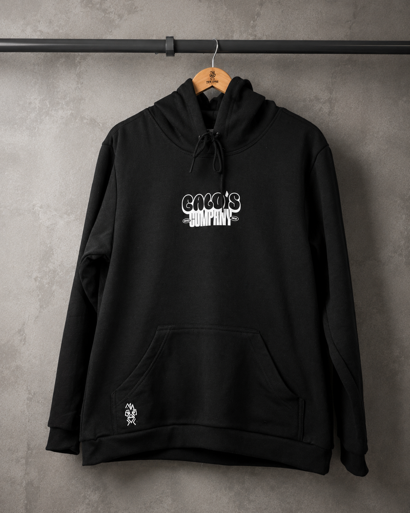 BRUSA DE FRIO PRETA CANGURU (MOLETOM)