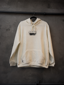 BRUSA DE FRIO OFF-WHITE C/PRETO (MOLETOM)
