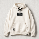 BRUSA DE FRIO OFF-WHITE CANGURU (MOLETOM)