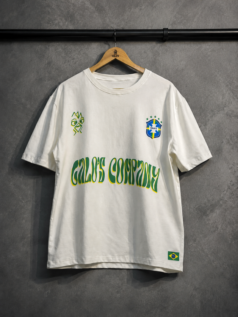 BRUSA AQUI É BRASIL OVER -off white